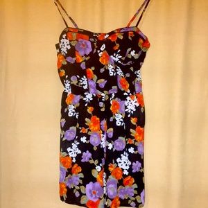 Romper with pockets.